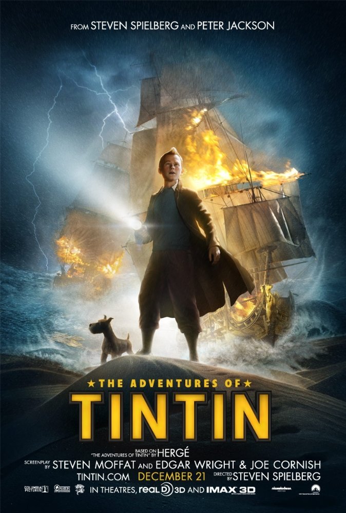 Poster of Tintin the movie